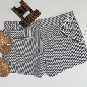 J. CREW Woman’s Blue & White Seersucker Shorts